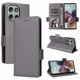 thumbnail image 1 of Funda Cartera para Motorola MOTO G66Y 5G Tapa Flip con Ranuras y Soporte Gris, 1 of 5