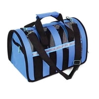 Importclick - Bolso Transporte Mascotas Azul 34X24X23 Cm