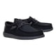 thumbnail image 2 of Mocasines slip-on HEYDUDE Wally Hex negros para hombre, talla 13, 2 of 9