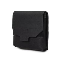 Xusx111 - Mini Bolsa De Utilidad Bolsa Esencial De Propósito General Micro Bolsa Linterna Bolsa De Tapon Para Oídos Chaleco Y Cinturón (Negro)