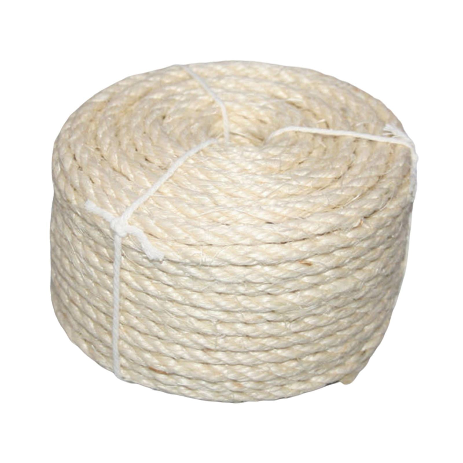 Bothyi - Cuerda De Sisal Para Rascador De Gatos, Cuerda De Repuesto Para Estantes De Gatitos, Rascador Para Gatos, 8mm X 15m