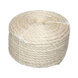 Bothyi - Cuerda De Sisal Para Rascador De Gatos, Cuerda De Repuesto Para Estantes De Gatitos, Rascador Para Gatos, 8Mm X 15M
