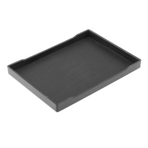 Ioensy - Cuenco De Agua Para Reptiles, Comedero Decorativo Para Rana, Dragón Barbudo, Hámster L Negro