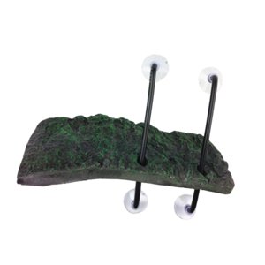 Magideal - Terraza Flotante Para Descansar Y Tomar El Sol Para Tortugas, Acuario, Reptiles, Muelle, Escalada Para Dragones Barbudos, Salamandras, Salamandras 28 Cm X 9 Cm X 18 Cm