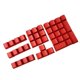 thumbnail image 1 of Kit De Cubierta De Tapas De Teclas PBT DIY Para Teclado Mecánico Cherry 42 Teclas Rojas, 1 of 5