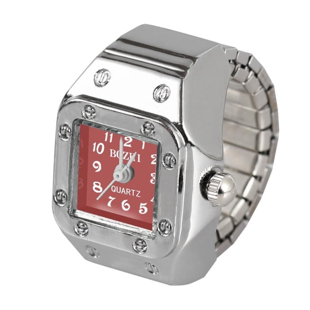 Unique Unisex Quartz Watch Ring - Perfect Gift for the Man in Your Life!
