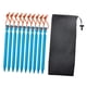 thumbnail image 5 of 10Pcs Profesional Aleación De Aluminio Familia Al Aire Libre Tienda Estaca Clavijas Suelo Clavo Azul Cielo, 5 of 5