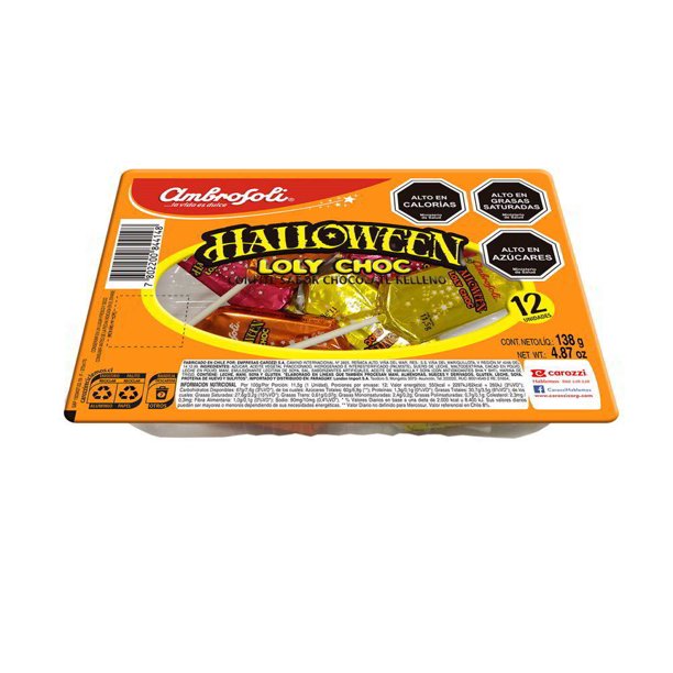 Chocolate Choco Lolychoc Halloween, 138 g | Lider
