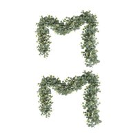 Magideal - Guirnalda De Vegetación De 1,8 M Para Decoración Del Hogar, Plantas Colgantes, Camino De Mesa