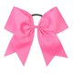 thumbnail image 3 of Pink Cheer Hair Bows with Ponytail Holders for Girls, 3 of 3
