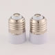 thumbnail image 2 of 10 piezas E27 a E14 Adaptador de portalámparas Accesorios de iluminación para el hogar duraderos Convertidor de portalámparas de fácil instalación, 2 of 7