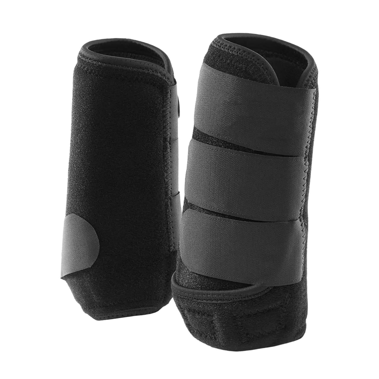 Ioensy - 2 Piezas De Botas De Caballo Multifunción Cómodas Y Portátiles Para Entrenar La Pata Delantera De Equitación M