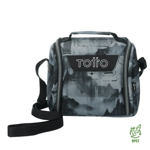 Lonchera Térmica Escolar Para Niño Resaltador Gris Totto