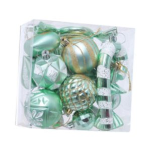 Bothyi - 16 Piezas De Adornos Colgantes Navideños Para Interiores Para Dormitorio De Granja, Vacaciones, Color Verde Claro