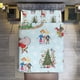 thumbnail image 1 of Merry Christmas Grinch 1 3 Pieces Duvet Cover Set Full Size Super Soft Fade Resistant Microfiber, 1 of 4
