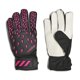 thumbnail image 1 of Guantes de arquero adidas Predator de entrenamiento negros y rosa, talla 3, 1 of 3