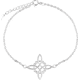 thumbnail image 1 of Pulsera nudo brujas amuleto plata fina Italia, 1 of 3