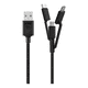 thumbnail image 2 of Cable de carga 3 en 1 a usb-a dusted, 2 of 3