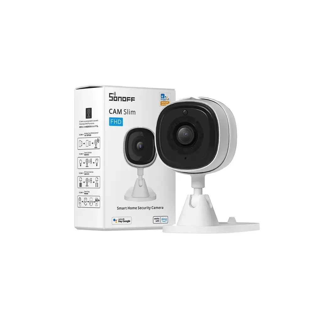 Cámara De Seguridad Wifi Full Hd Sonoff Cam Slim