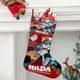 thumbnail image 2 of Hilda Tema: Calcetines de Navidad, fino lino blanco para colgar en escaleras y chimenea, decoración navideña para el hogar, regalo de Navidad.54cm×38cm, 2 of 5