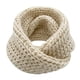 thumbnail image 2 of Bufanda Cuello Estilo Punto Inglés Lana Invierno Abrigado, 2 of 5