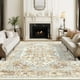 thumbnail image 1 of Alfombra Area befbee, lavable, 240 x 300 cm, resistente a las manchas, color naranja, 1 of 3