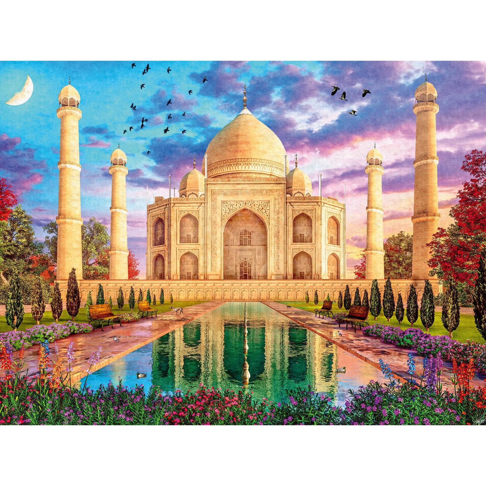 Rompecabezas Ravensburger Taj Mahal 1500 Piezas