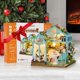 thumbnail image 5 of Kit de casa en miniatura BenBen Garden Tea House con muebles y LED, 5 of 7