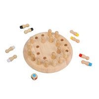 Bothyi - Aprendizaje De Juguetes Sensoriales De Color Juguetes De Madera Para Niños Para Juegos Casuales Niños Adultos