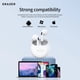 thumbnail image 3 of Auriculares intraurales Bluetooth Lenovo-Erazer HT38 con funda de carga, 3 of 4