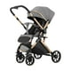 thumbnail image 1 of Coche De Paseo Reversible Con Cubre Pies B1 Gris LuBabycas, 1 of 8