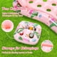thumbnail image 4 of Flotador inflable para piscina MoKo para adultos, salón de agua, color rosa flamenco, 4 of 8