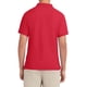 thumbnail image 2 of Polo Izod de manga corta en piqué para hombre, color rojo, talla 40-41, 2 of 2