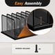 thumbnail image 3 of Organizador de archivos de escritorio Kuntine.B, 5 secciones, malla vertical, acero, 3 of 7