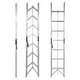 thumbnail image 1 of Escalera Plegable Aluminio 7 Escalones Tijera 150kg, 1 of 3