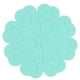 thumbnail image 5 of Posavasos De Silicona Con Forma De Flor Para Proteger La Mesa, Accesorio Para Taza, Color Cian, 5 of 5