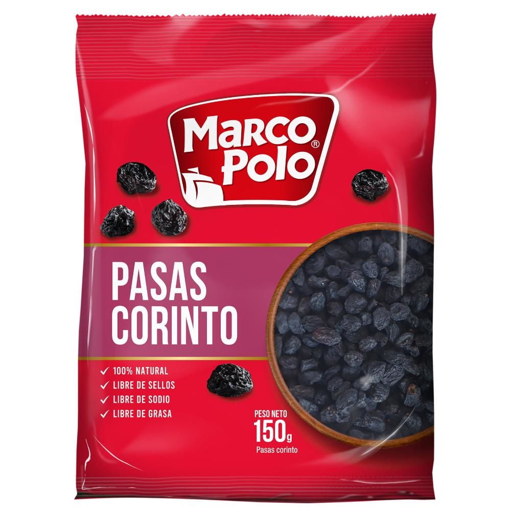 Pasas Corinto 150 g Marco Polo