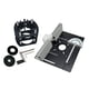 thumbnail image 3 of Juego de placa y elevación de enrutador compatible con máquina de corte de 64-66 mm, carpintería, bricolaje, para bancos de trabajo de enrutador de Plato negro, 3 of 5