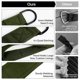 thumbnail image 3 of Cuerda para tríceps Vulken 73 cm/56 cm verde – accesorio de cable para gimnasio, 3 of 6