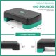 thumbnail image 2 of Plataforma de Step Aeróbico Fitvids 18" con Elevadores Ajustables, 2 of 7