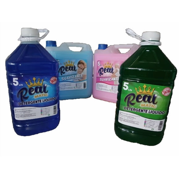 DETERGENTE  + SUAVIZANTE  4 DE  5 LTS