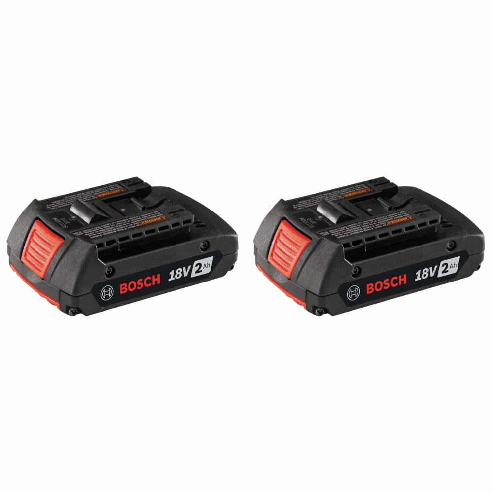 Baterías Power Bat612-2pk Bosch, 18 V, Iones De Litio, 2 Ah, Paquete De 2