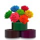 thumbnail image 3 of Cinta adhesiva GiftExpress, 12 rollos de colores surtidos de 10 m x 5 cm, 3 of 5