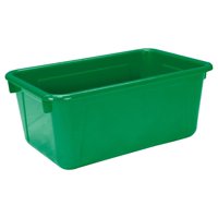 Storage Box School Smart Tote Tray, Color Verde, 30,48 X 19,304 X 12,7 Cm