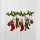 thumbnail image 2 of Cortina para Baño Estampada Navidad con Forro 2 Piezas, 2 of 4