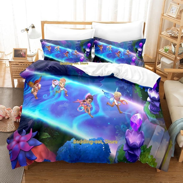 Fae Farm Bedding Set Single Twin Full Queen King Size Bed Set Adult Kid Bedroom Duvetcover Sets 3D Print Anime Bed Sheet Set Bed Sheets