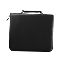 Magideal - Estuche Para Tijeras, Bolsa De Peluquería De Piel Sintética, Organizador De Suministros De Barbería, Bolsa De Almacenamiento Para Herramientas De Saló Negro