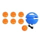 thumbnail image 5 of Entrenador De Pickleball Con Cuerda Portátil Con Mango Herramienta De Entrenamiento De Pickleball Bola Naranja, 5 of 5