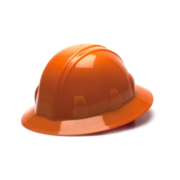 Casco Pyramex Safety serie SL de ala completa, naranja