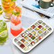 thumbnail image 4 of 1 Set Double Layer Ice Cube Trays, 64pcs Silicone Ice Cube Tray With Lid And Bin, Ice Cube Molds For Freezer, Easy Release & Save Space, 2 Trays,Scoop For Whiskey, Cocktail, 4 of 5